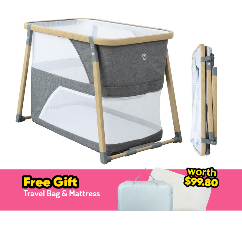 Beblum Luna 3-in-1 Travel Playpen + FREE GIFT